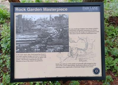 Rock Garden Masterpiece Marker image. Click for full size.