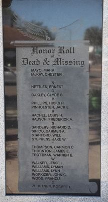 Pasco County World War II Memorial image. Click for full size.