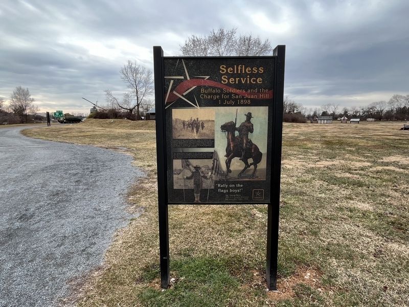 Selfless Service Marker. Click for full size. Selfless Service Marker image. Click for full size.