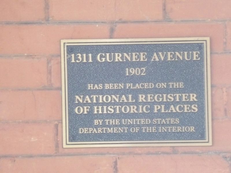 1311 Gurnee Avenue Marker image. Click for full size.
