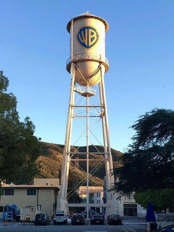 Warner Brothers Water Tower. Click for full size. Warner Brothers Water Tower image. Click for full size.