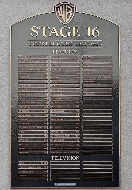 Stage 16 productions. Click for full size. Stage 16 productions image. Click for full size.