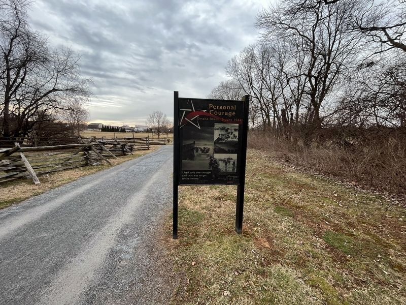 Personal Courage Marker image. Click for full size.
