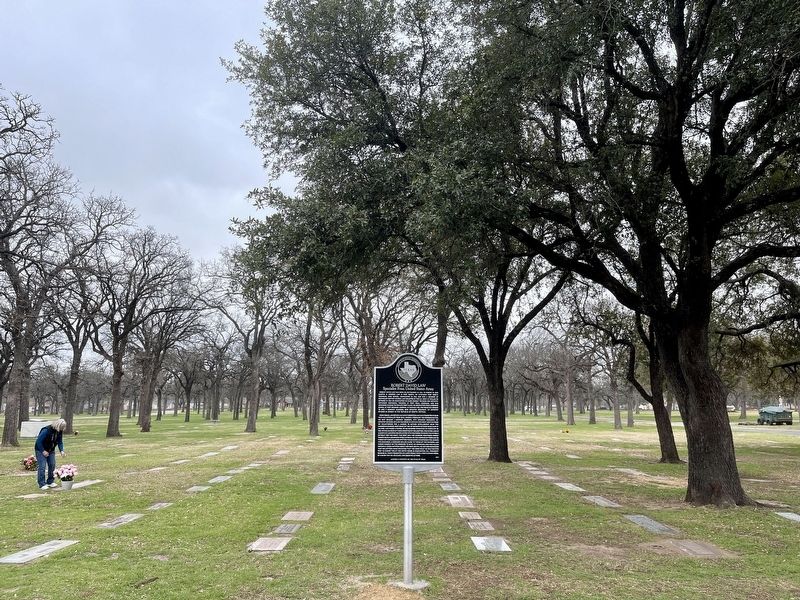 Robert David Law Marker in Mount Olivet Cemetery image. Click for full size.