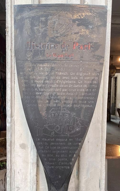 Le Wauxhall Marker image. Click for full size.