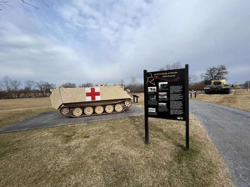 The M113 Family of Vehicles Marker. Click for full size. The M113 Family of Vehicles Marker image. Click for full size.