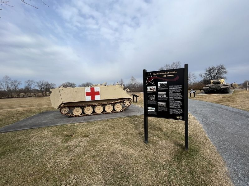 The M113 Family of Vehicles Marker image. Click for full size.