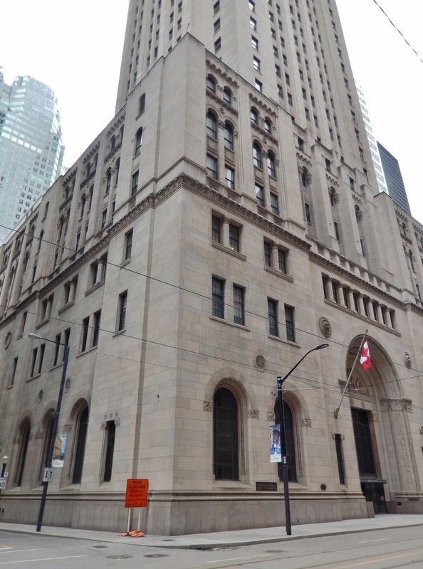 Canadian Bank of Commerce Building (<i>northeast elevation</i>) image. Click for full size.