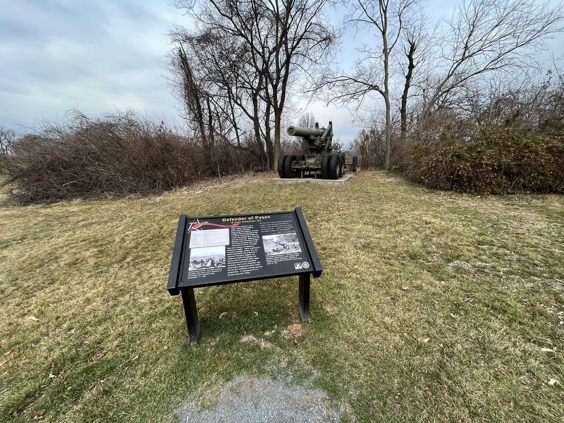 Defender of Pusan Marker. Click for full size. Defender of Pusan Marker image. Click for full size.