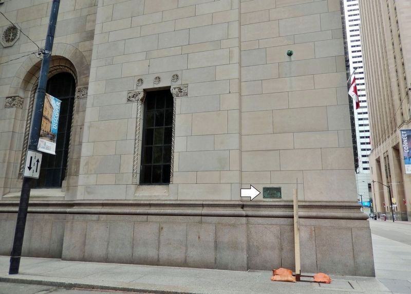The First Methodist Church in Toronto Marker. Click for full size. The First Methodist Church in Toronto Marker image. Click for full size.