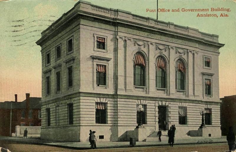 Postcard of Post Office and Federal Building. Click for full size. Postcard of Post Office and Federal Building image. Click for full size.