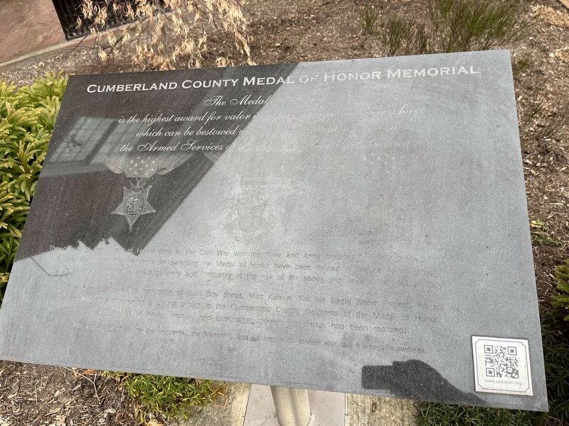Medal of Honor Recipients Marker image. Click for full size.