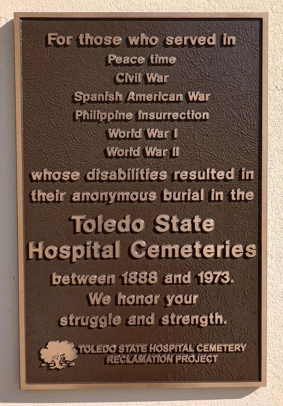 For those who served Marker image. Click for full size.