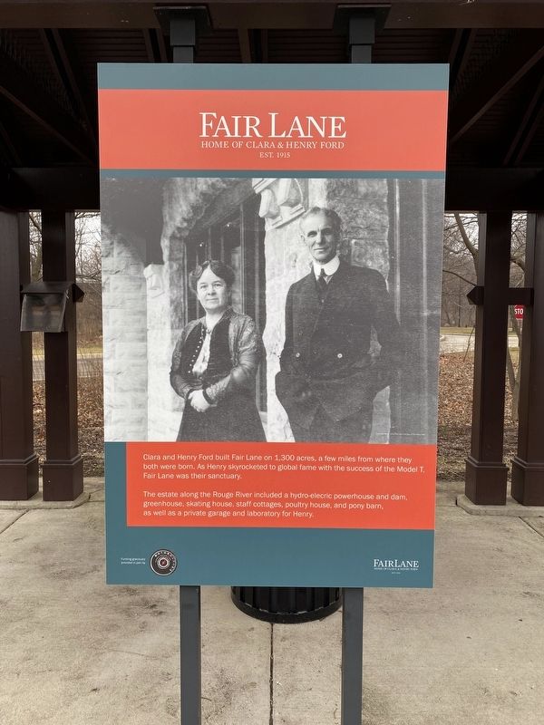 Fair Lane Marker. Click for full size. Fair Lane Marker image. Click for full size.