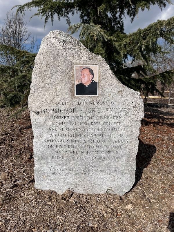 Monsignor Hugh J. Phillips Marker. Click for full size. Monsignor Hugh J. Phillips Marker image. Click for full size.