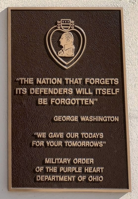 Military Order of the Purple Heart Marker image. Click for full size.