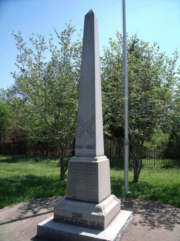 Huguenot Springs UDC Monument. image. Click for full size.