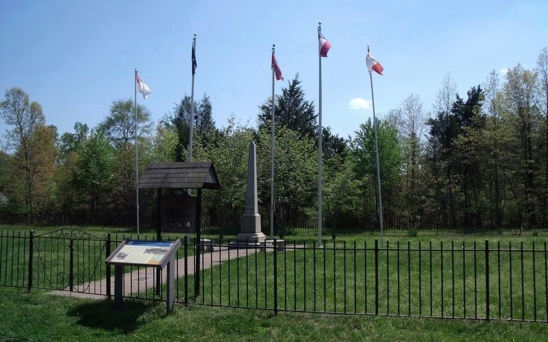 Huguenot Springs CWT Marker & UDC Monument image. Click for full size.
