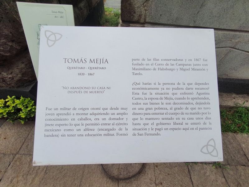 Tom�s Mej�a Marker image. Click for full size.