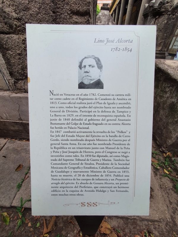 Lino Jose Alcorta Marker image. Click for full size.