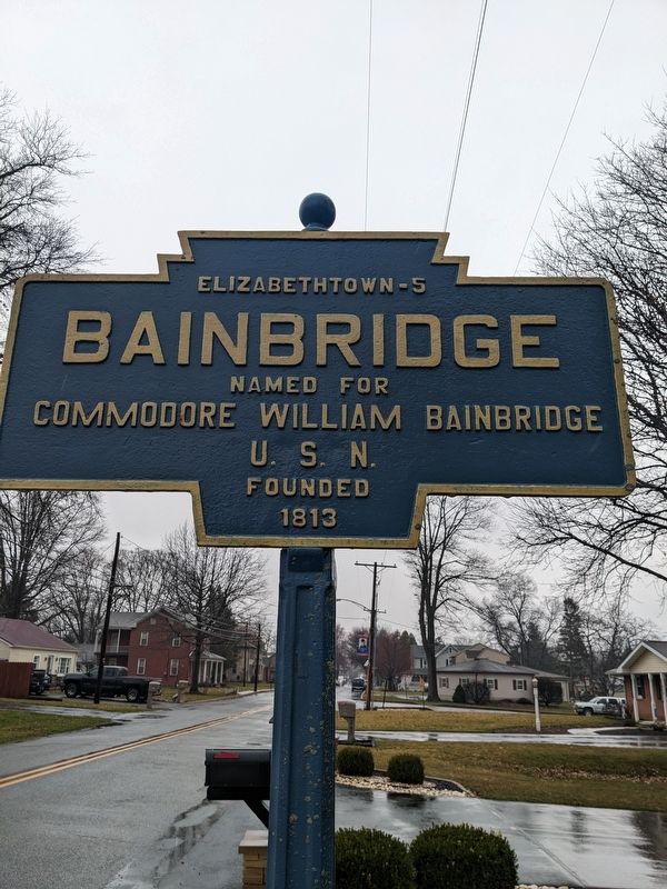 Bainbridge Marker image. Click for full size.