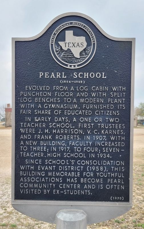 Pearl School Marker image. Click for full size.