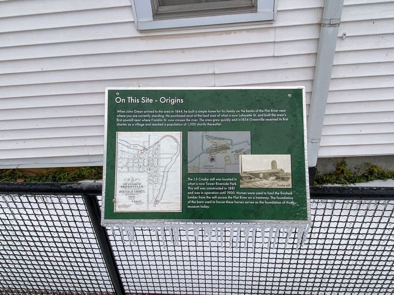 On This Site - Origins Marker. Click for full size. On This Site - Origins Marker image. Click for full size.