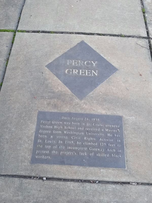 Percy Green Marker image. Click for full size.