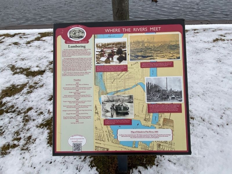 Lumbering Marker. Click for full size. Lumbering Marker image. Click for full size.