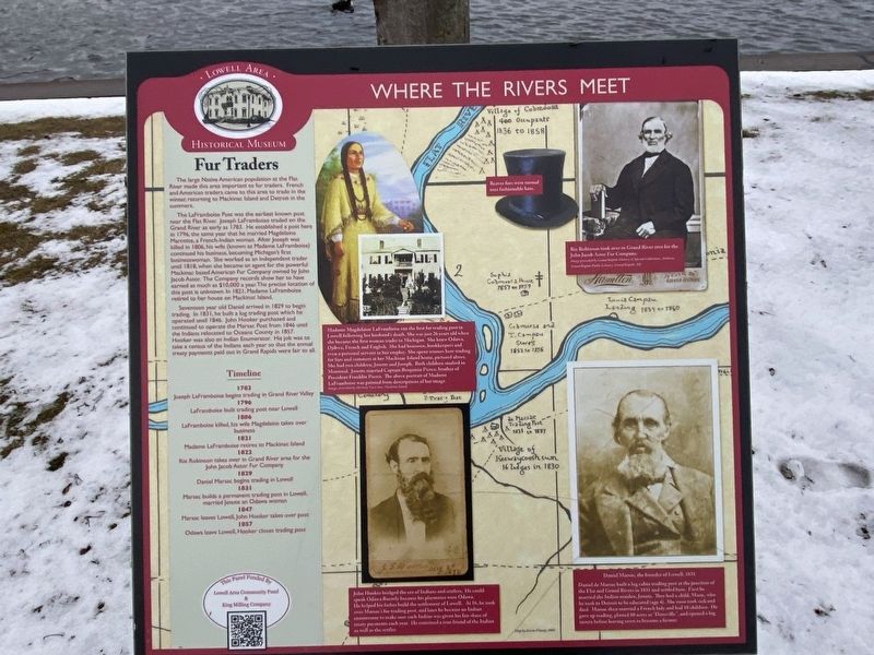 Fur Traders Marker image. Click for full size.
