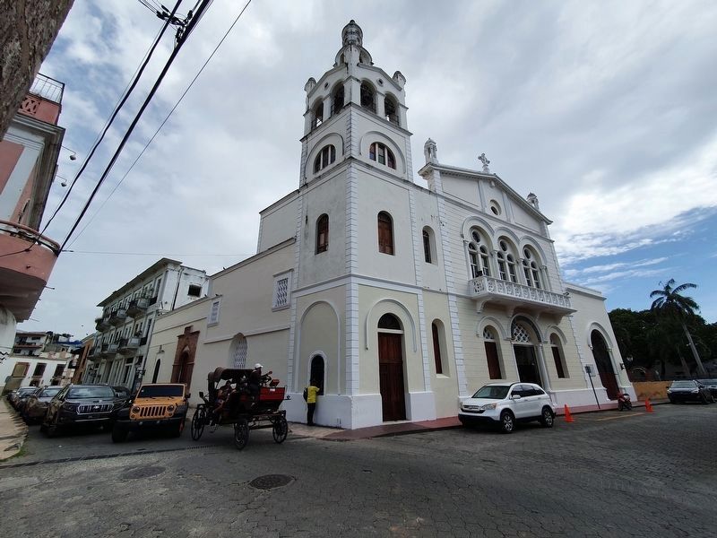 Santa Maria, Virgin of Altagracia Marker. Click for full size. Santa Maria, Virgin of Altagracia Marker image. Click for full size.