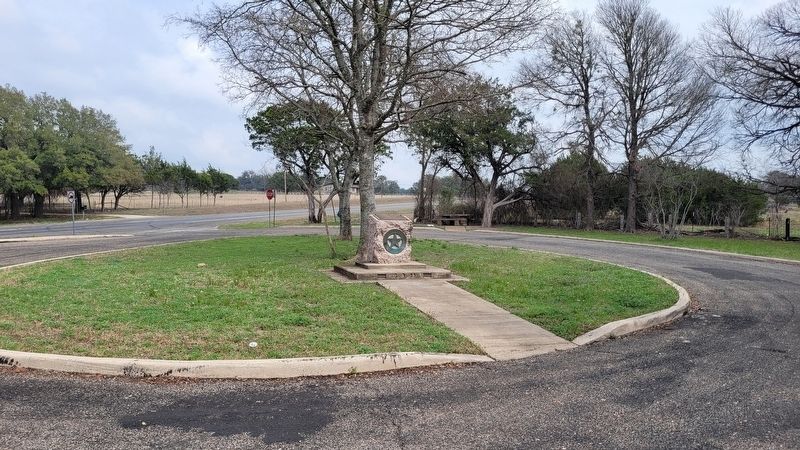The view of the Coryell County Marker in the roadside park. Click for full size. The view of the Coryell County Marker in the roadside park image. Click for full size.
