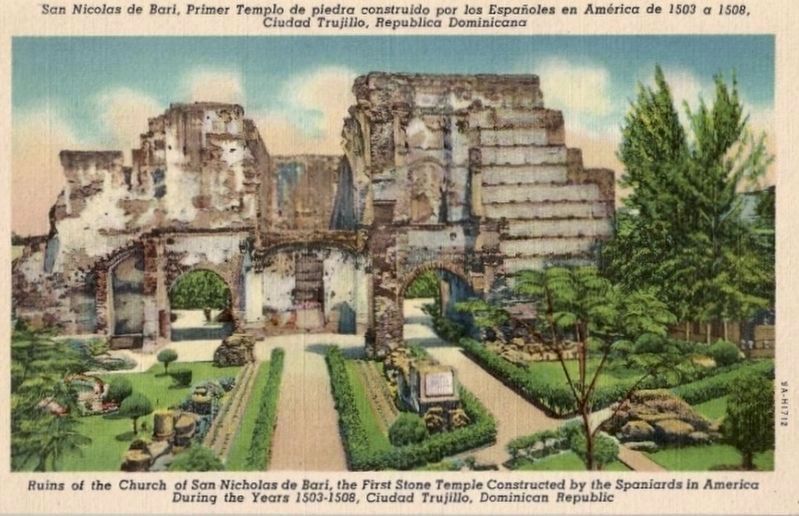 Ruins of the Church of San Nicolas de Bari
. Click for full size. Ruins of the Church of San Nicolas de Bari
image. Click for full size.