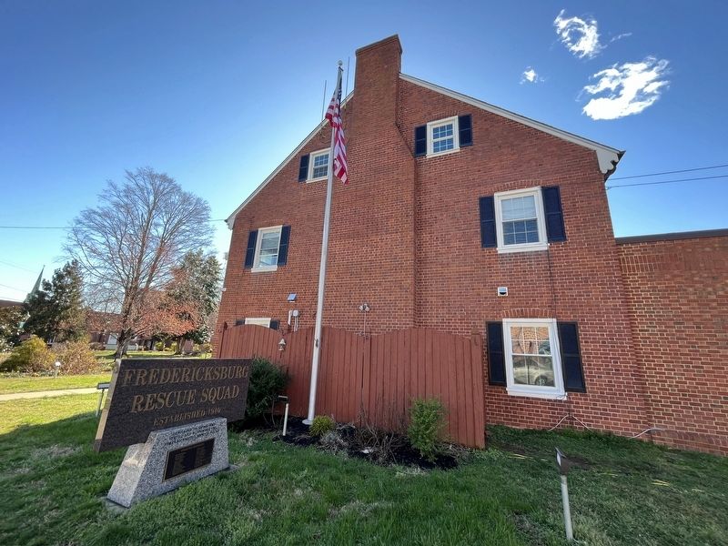 Fredericksburg Rescue Squad. Click for full size. Fredericksburg Rescue Squad image. Click for full size.