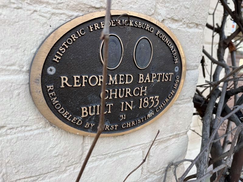 Reformed Baptist Church Marker image. Click for full size.