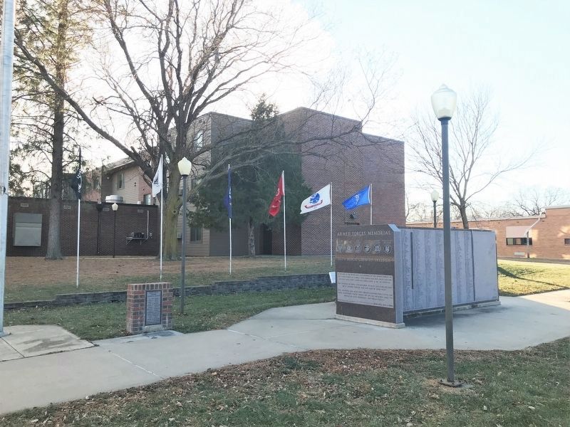 Armed Forces Memorial image. Click for full size.