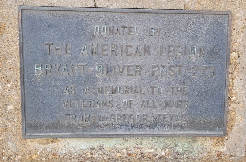 American Legion Memorial image. Click for full size.