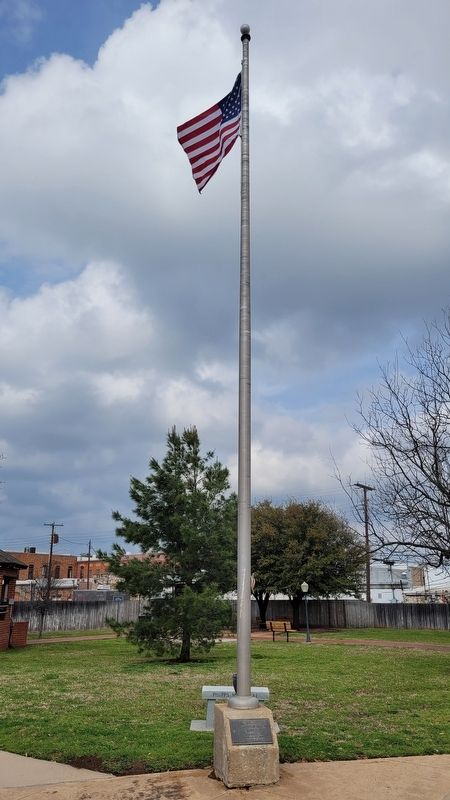 The view of the American Legion Memorial in the park image. Click for full size.