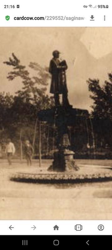 Bliss Park Soldiers Fountain Figure Marker. Click for full size. Bliss Park Soldiers Fountain Figure Marker image. Click for full size.
