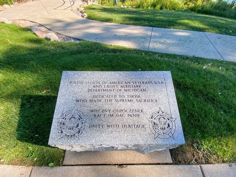 Polish Legion Veterans Memorial Marker image. Click for full size.
