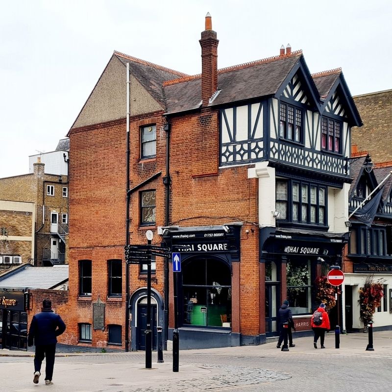 The Birthplace of Robert Keayne image. Click for full size.