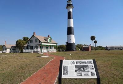 Cape Canaveral Light Station Marker. Click for full size. Cape Canaveral Light Station Marker image. Click for full size.