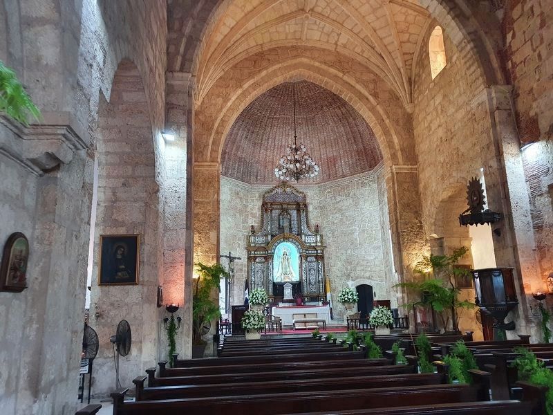 An interior view of the Church of Las Mercedes image. Click for full size.
