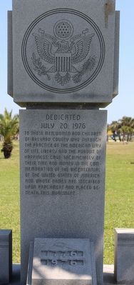 Bicentennial Memorial. Click for full size. Bicentennial Memorial image. Click for full size.