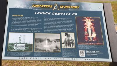 Launch Complex 26 Marker image. Click for full size.