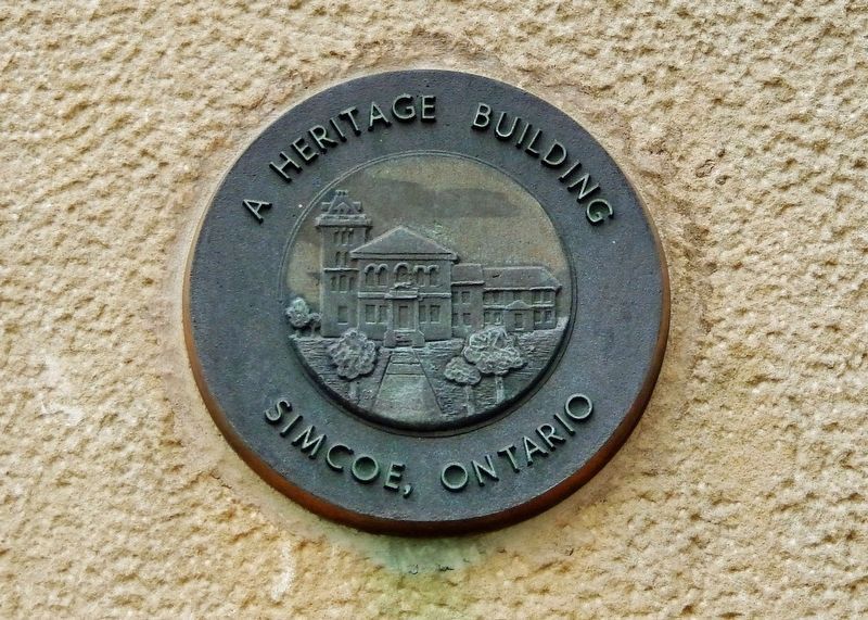 Simcoe Heritage Building Marker image. Click for full size.
