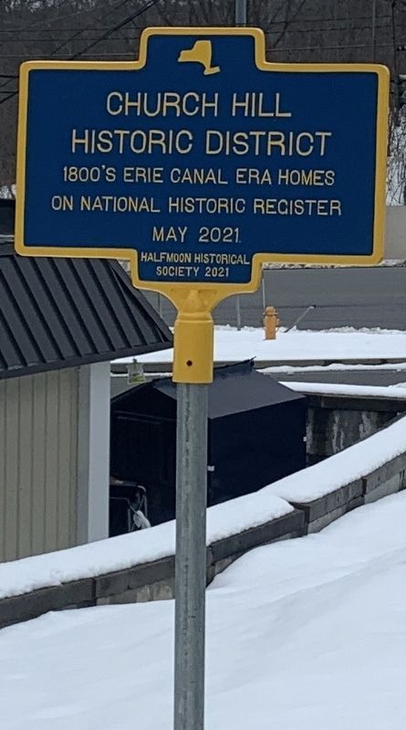 Church Hill Historic District Marker. Click for full size. Church Hill Historic District Marker image. Click for full size.