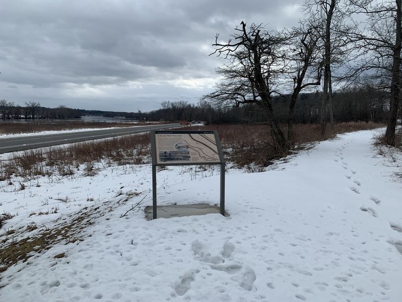 A Route Well Traveled Marker. Click for full size. A Route Well Traveled Marker image. Click for full size.