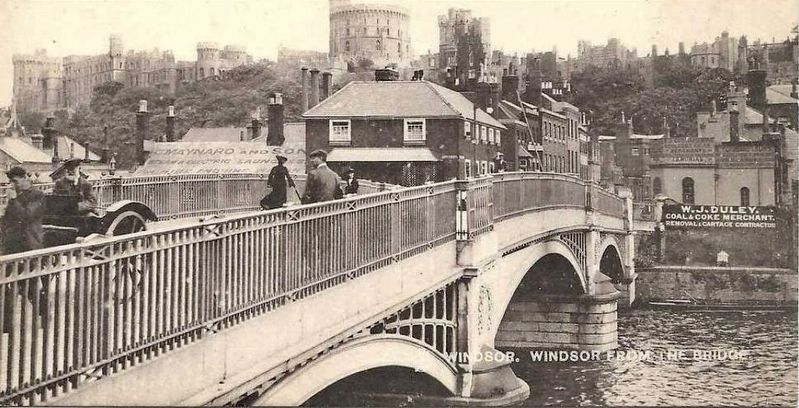 Windsor from the Bridge. Click for full size. Windsor from the Bridge image. Click for full size.