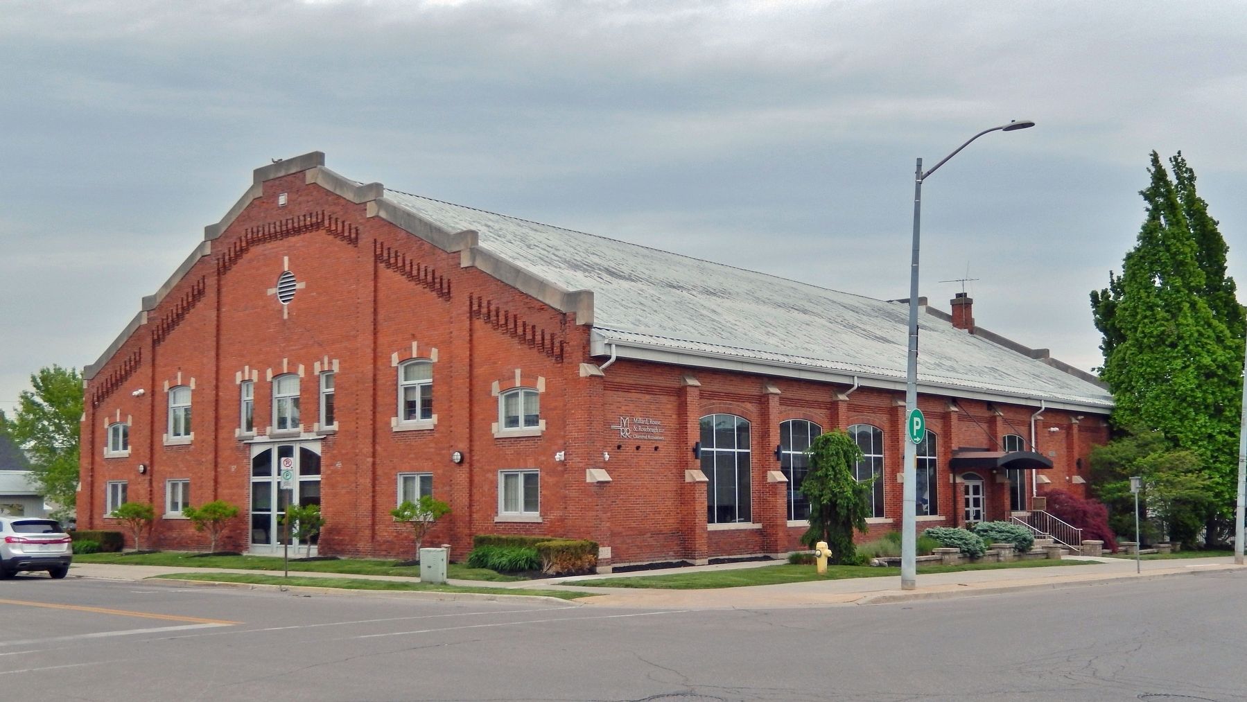 Sergeant Frederick Hobson Armoury (<i>southwest elevation</i>) image. Click for full size.